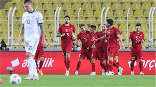اولین پیروزی تیم ملی فوتبال ترکیه مقابل روسیه