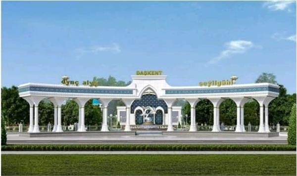 آغاز ساخت پارک تاشکند در  پایتخت ترکمنستان