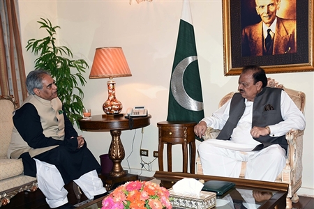 ECI President Paid a Courtesy Call to Pakistan President