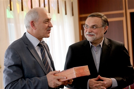 ECI President Meets Tajikistan's Ambassador to Iran