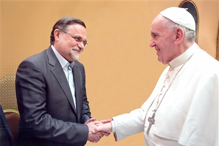 ECI President meets Pope Fransis