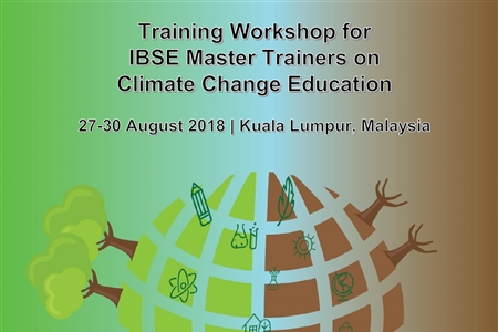 Training Workshop for IBSE Master Trainer on Climate Change Education