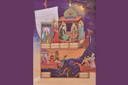 Iranian Academy of Arts Mounts Online Exhibition of Shahnameh Miniatures