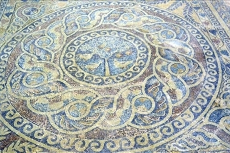 1800-Year-Old Mosaic on Display at Amasya Museum