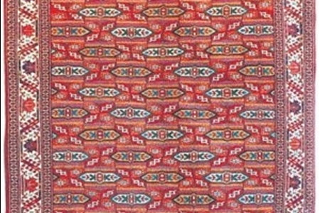 'Garahaly' Carpet Exhibited at Turkmenbashi History Museum