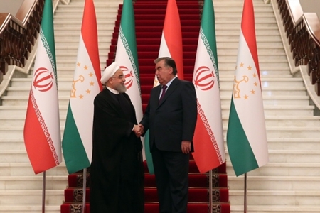Hassan Rouhani Congratulates Imomali Rahmon