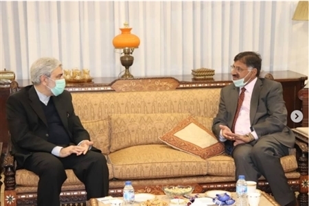 Iranian Ambassador Meets Pakistani Professors