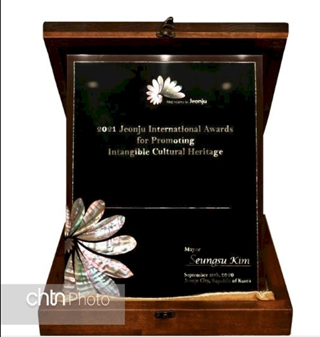 JIAPICH 2021 Award for Promoting Intangible Cultural Heritage (ICH)