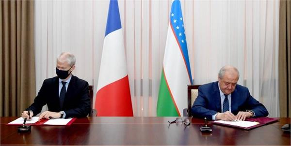 Uzbek, French Foreign Ministries Sign Cooperation Program for 2021-2022