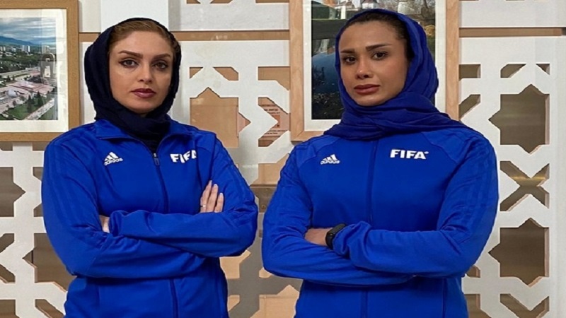 Iranian Female Referees Judge in CAFA Tournament