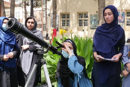The Herat-educated girls competed in the global star competition