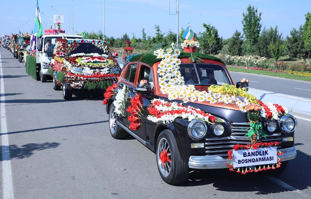 NAMANGAN CITY HOSTS THE 61TH INTERNATIONAL FLOWER FESTIVAL