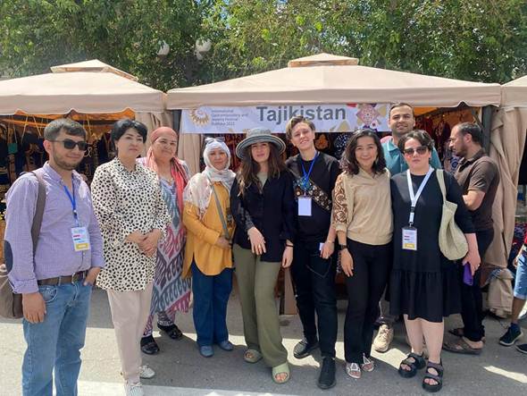 Tajik Delegation Attends International Festival of Gold Embroidery and Jewelry