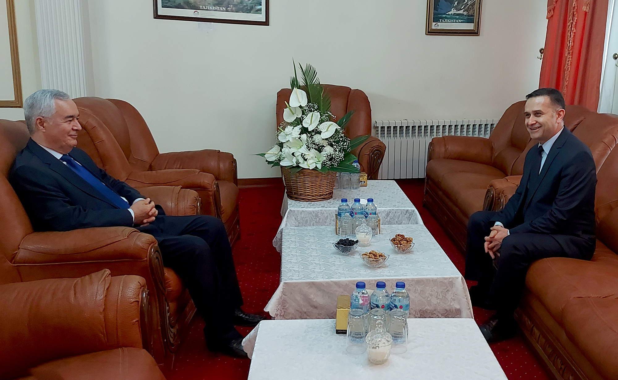 ECI President meets Tajikistan Ambassador to Iran