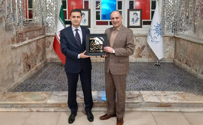 ECI President meets with the Head of Iranian Association of Cultural Works and Honors