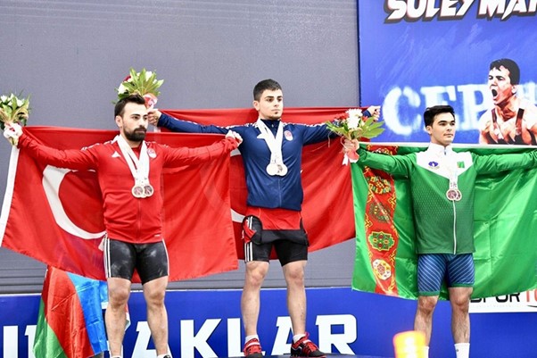 Eight medals of Turkmen weightlifters at the international tournament in Turkey