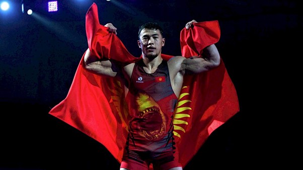 Kyrgyz athlete Akzhol Mahmudov named best wrestler in Asia