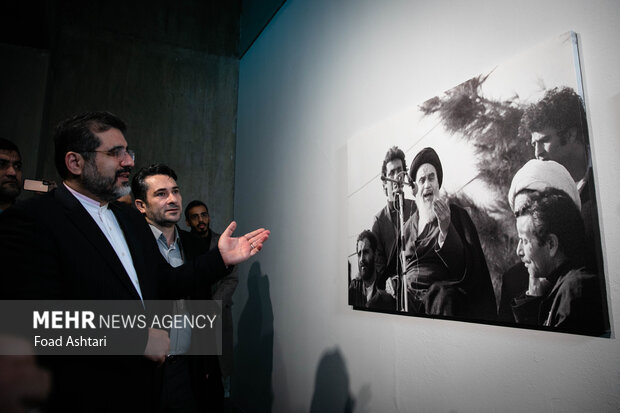 Opening ceremony of the photo exhibition "Mirrored Reflections 2" held in Tehran