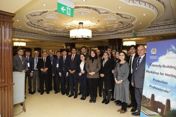 Dushanbe hosted a capacity building workshop for heritage conservation professionals