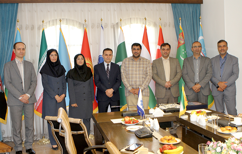 The meeting between the President of ECO Cultural Institute and the Cultural Deputy of Isfahan Municipality