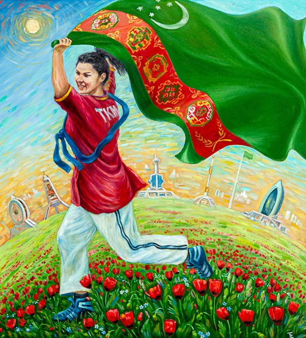 Exhibition dedicated to the Constitution Day of Turkmenistan