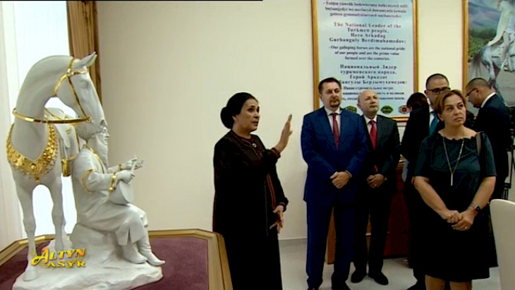 UNESCO opened the horse club "Ambassadors of Peace" with the presence of the President of Turkmenistan