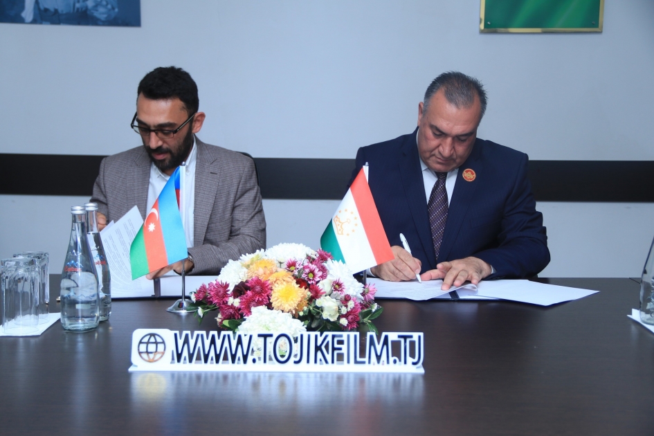 Cooperation Agreement Was Signed Between "Tajik Film" and "Azerbaijan Film"