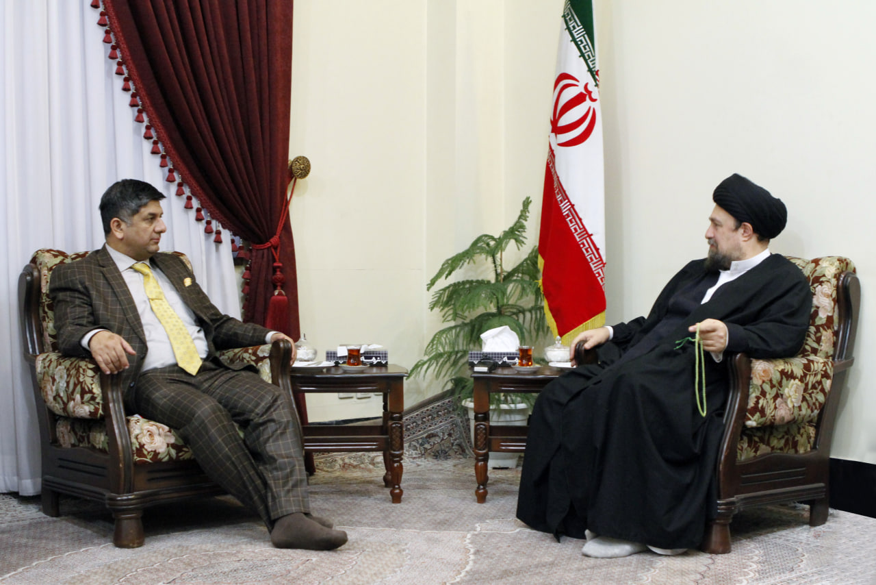 Встреча Президента Института культуры ОЭС с внуком Аятоллы Хомейни