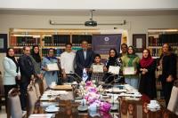 اختتامیه دوره تخصصی خوشنویسی کاپرپلیت در مؤسسه فرهنگی اکو