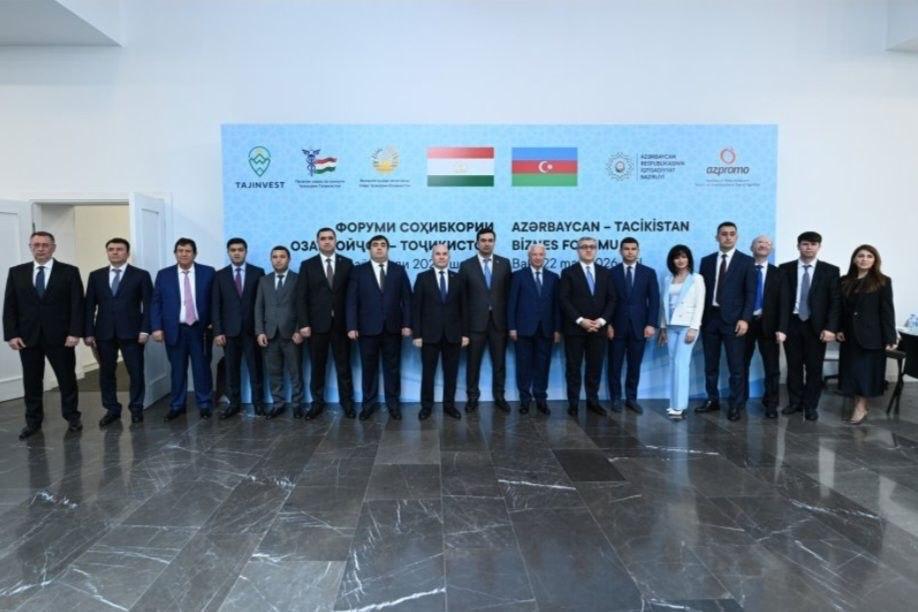 Tajikistan–Azerbaijan Business Forum Held in Baku