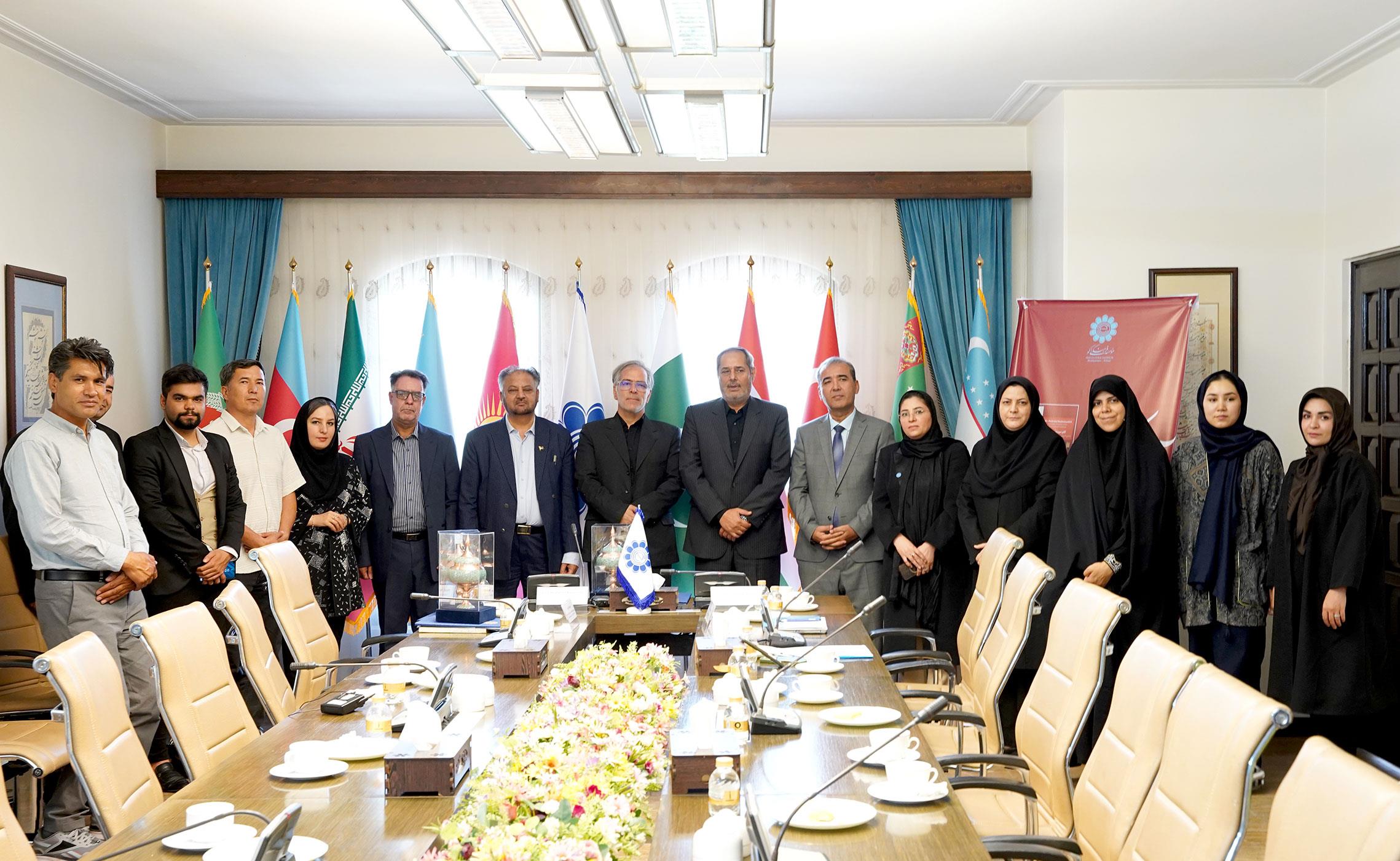 The literary session of "Shared Voice" was held at the ECO Cultural Institute