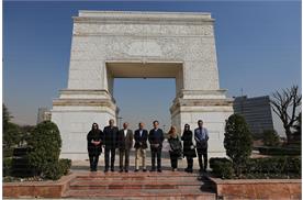 High-Level ECO Delegation Visits Abbas Abad Cultural District