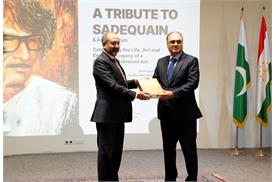 Sadequain Tribute and Exhibition of His Works Held at the ECO Cultural Institute