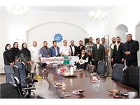The Meeting of ECOCI's Executive Director and South Tehran Athletic Delegation