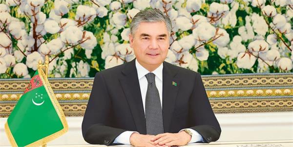 تبریک رئیس جمهور ترکمنستان به همتای چینی