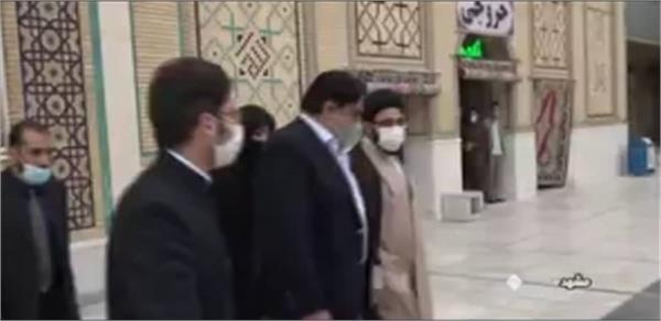 Pakistani Ambassador to Tehran Pays a Visit to Imam Reza Holy Shrine