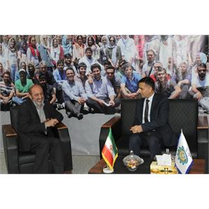 بازدید رئیس مؤسسه فرهنگی اکو از سی و چهارمین نمایشگاه بین‌‌المللی کتاب تهران 2