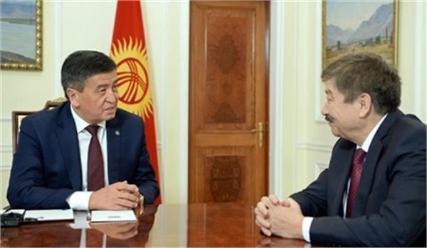 قدردانی رئیس جمهوری قرقیزستان از نام گذاری سال 2018
