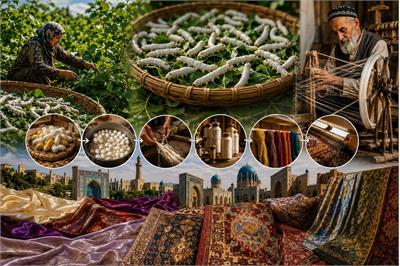 ​تولید سنتی ابریشم؛ میراث مشترک فرهنگی در گستره اکو