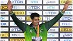 Pakistani runner and Winning the First World Athletics Championship medal