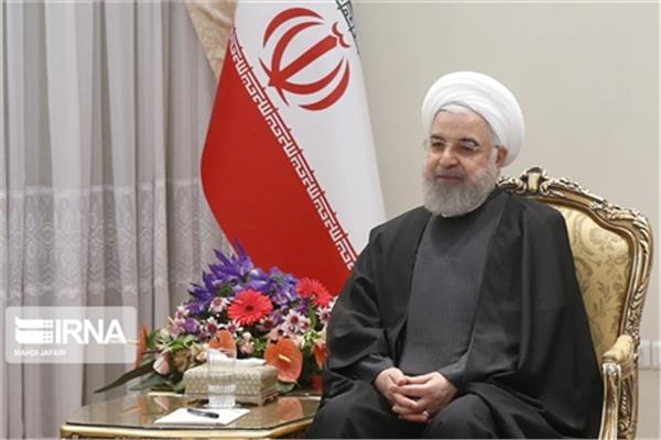 پیام تبریک روحانی به قربانقلی بردی محمداف