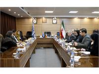 The meeting of the President of ECI with the Chancellor of Shahid Beheshti University