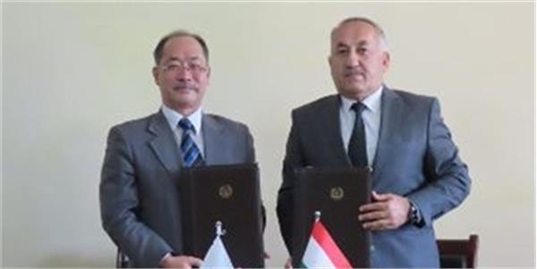 امضای تفاهم نامه تاجیکستان با jica