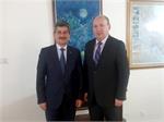 دیدار و ملاقات رییس موسسه فرهنگی اکو با سفیر ترکیه در تهران