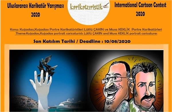 مسابقه بین المللی کاریکاتور ارزش های کوش آداسی ترکیه /2020