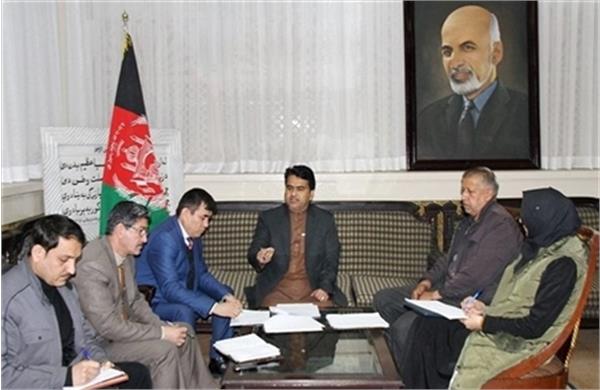 نشست کمیسیون تسوید مقررۀ تنظیم امور کتابخانه های افغانستان