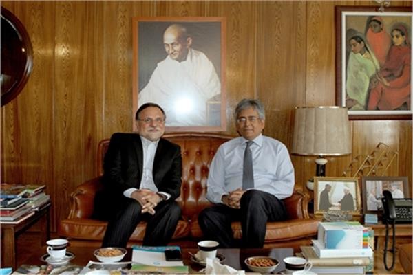 ECI President Meets India's Ambassador to Iran