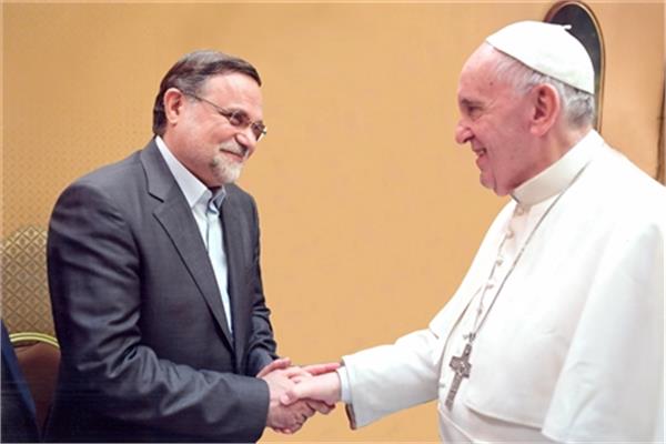 ECI President meets Pope Fransis