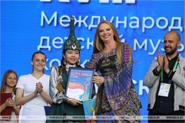Zhasmin Tleumbetova Wins Belarusian Music Contest