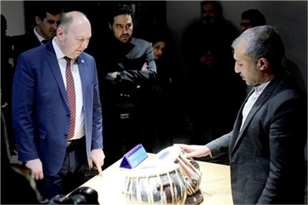 ECI Holds Opening Ceremony of the 1st Exhibition of Musical Instruments from ECO Countries